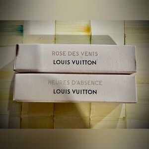 Louis Vuitton- Rose des Vents & Heures d’Absence - Eau de Parfum - 2ml/0.06 oz